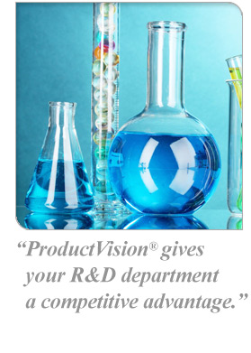 ProductVision® gives your R&D department a competitive advantage.